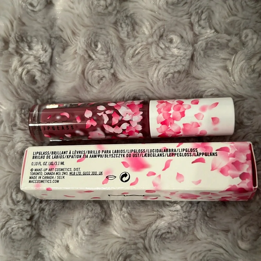 MAC Boom Boom Bloom Lipglass in Heartmelter BNIB